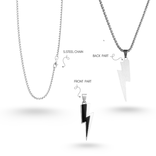 Thunderbolt Pendant (BLACK)