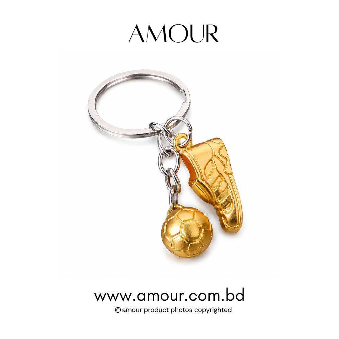 Golden Boot Keychain