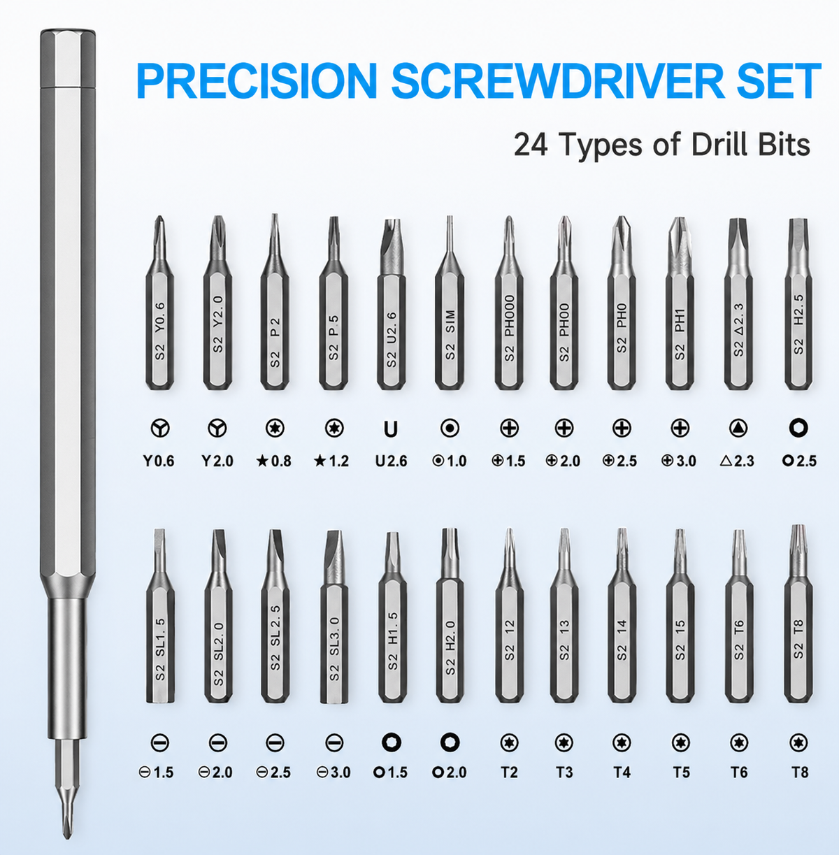 24 in 1 Screwdriver Set