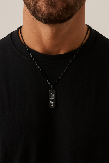 Trishul Pendant (BLACK) AmourBD.shop
