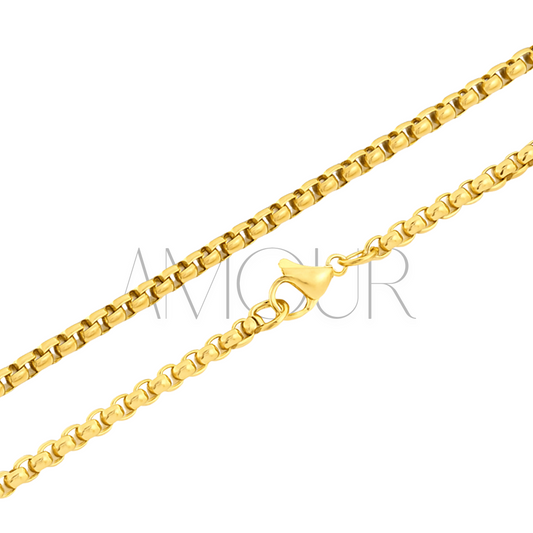 OM+Trishul Pendant (GOLD)