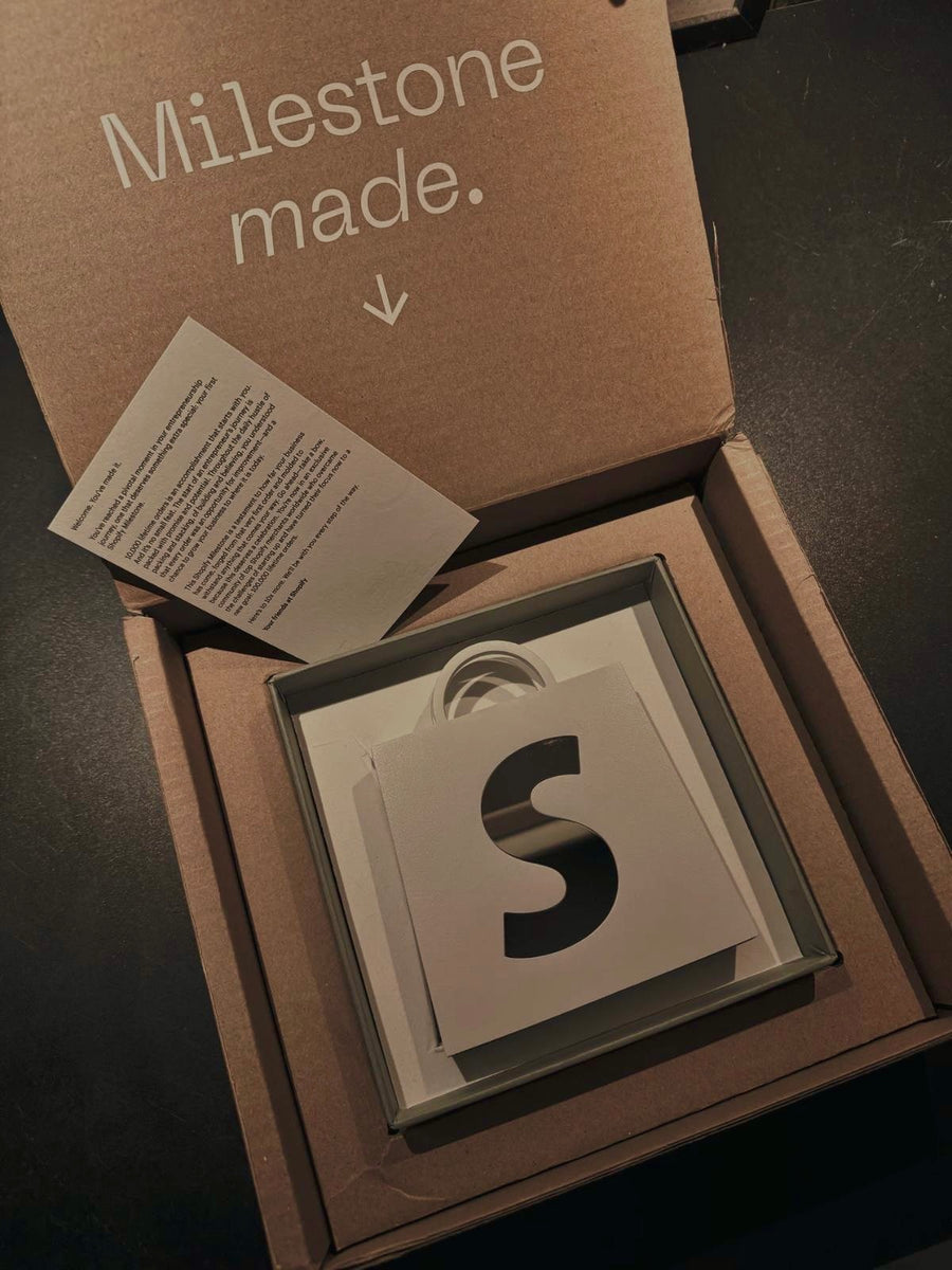 Shopify 10K orders award