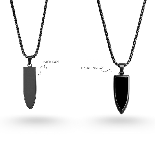 Titan Shield Pendant (BLACK)
