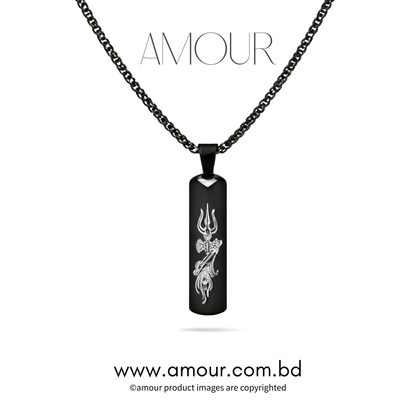 Trishul Pendant (BLACK)