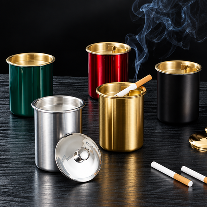 Glass Coffee Ashtray