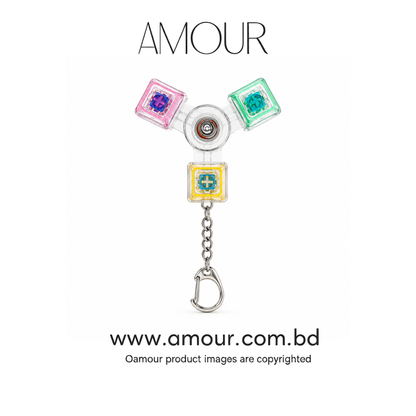 Keyboard Spinner Keychain