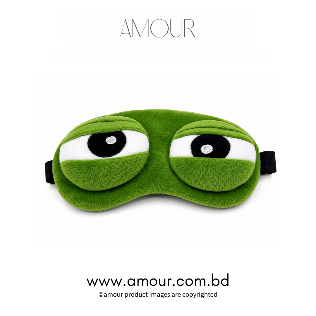Sleeping Frog Eye Mask