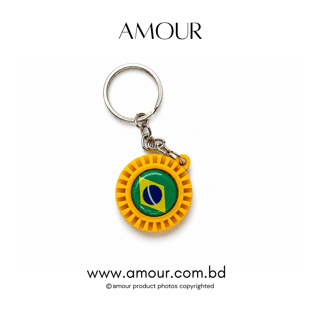 Brazil Keychain
