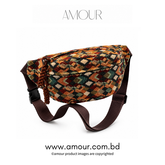 Mosaic Crossbody Backpack