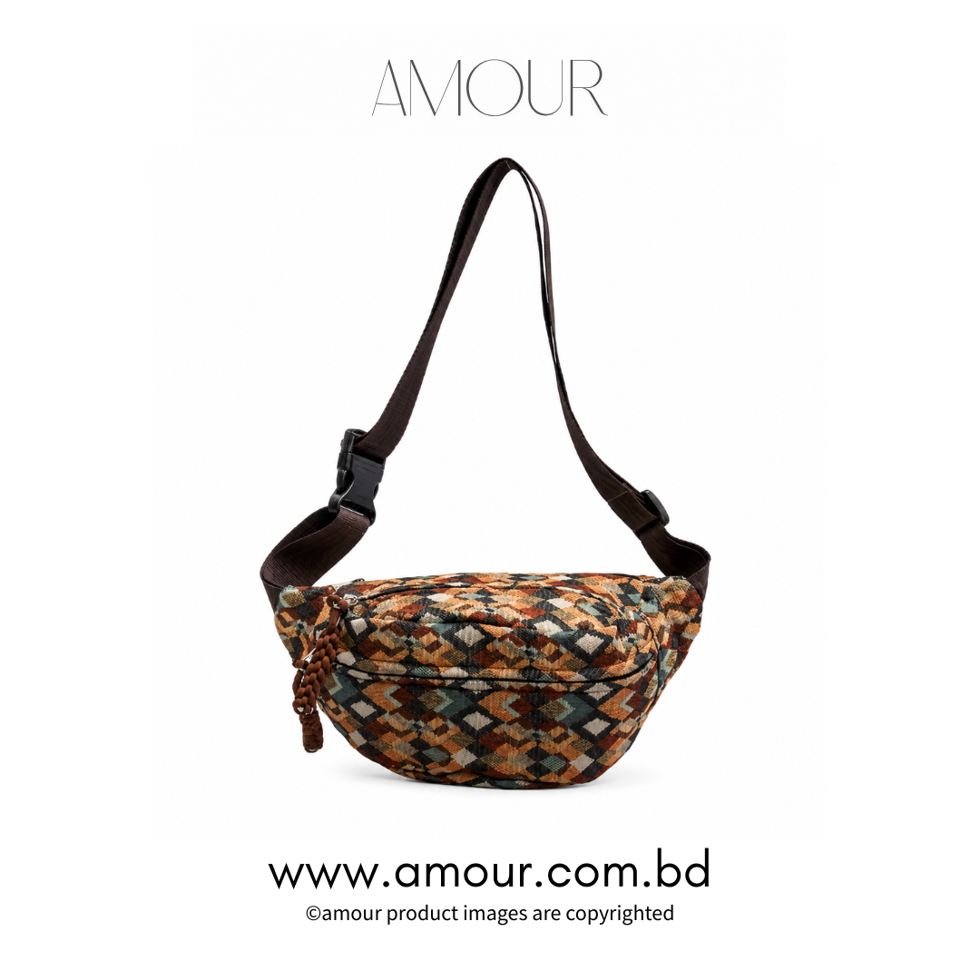 Mosaic Crossbody Backpack