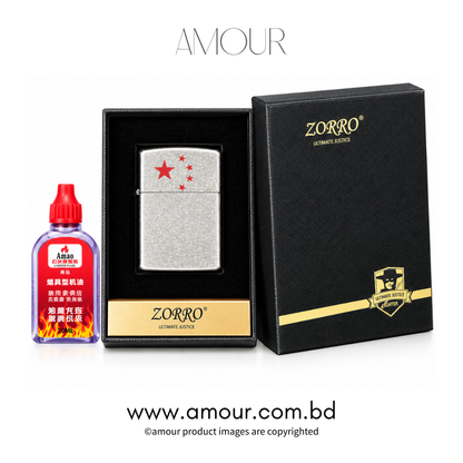 Zorro Star Zippo Lighter