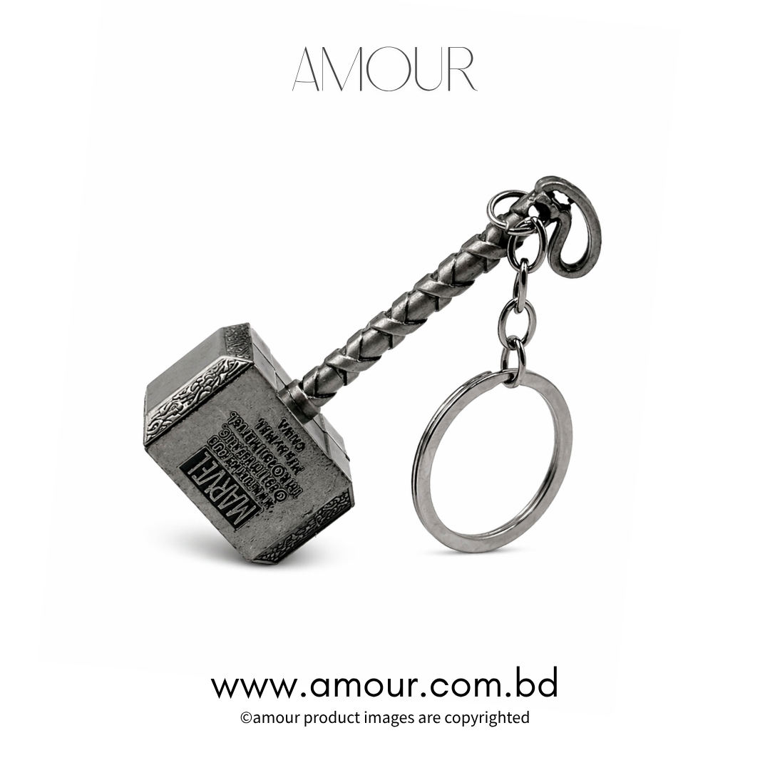 Thor Hammer Keychain