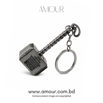 Thor Hammer Keychain