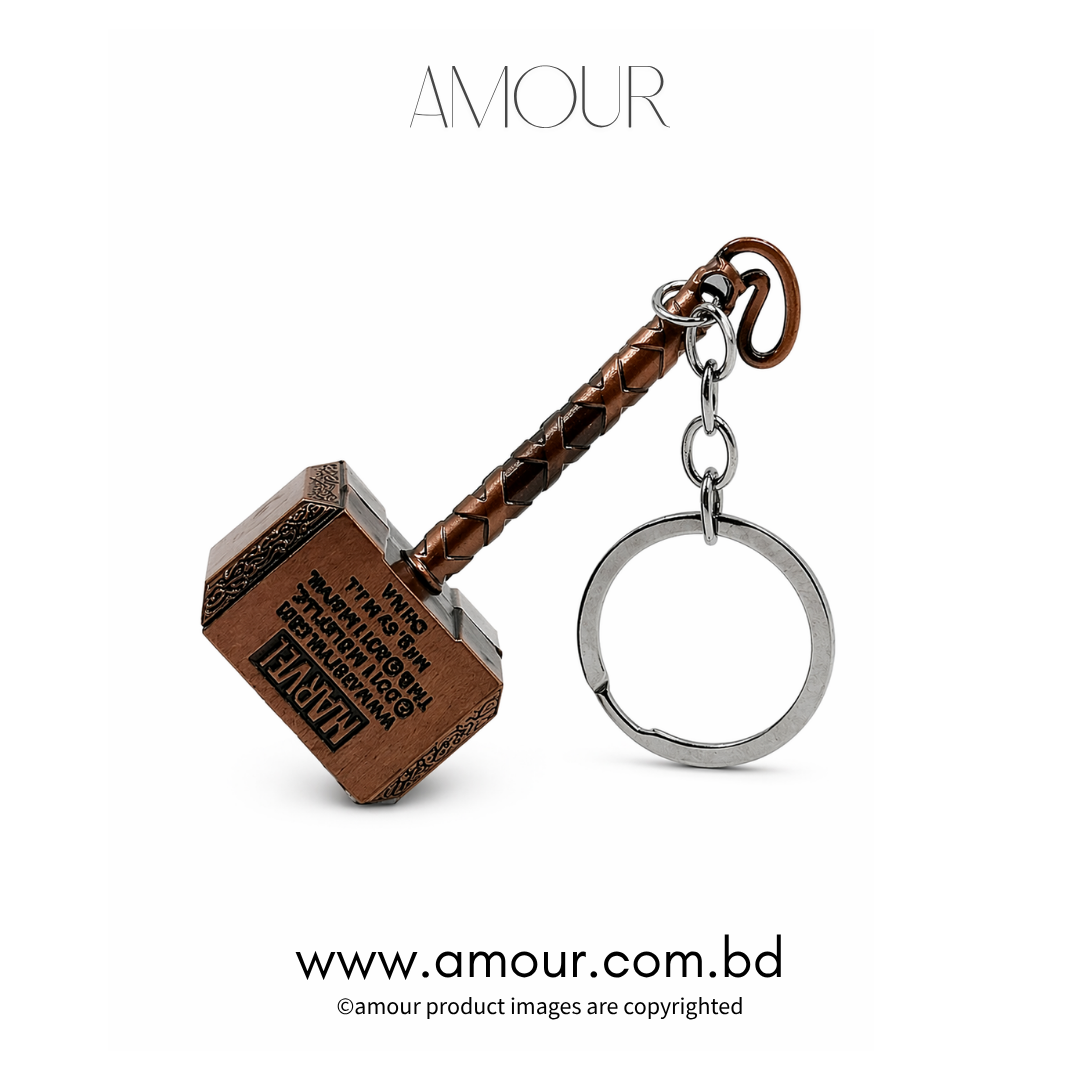 Thor Hammer Keychain