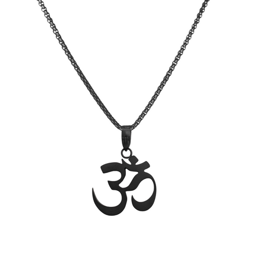 OM Locket (BLACK)