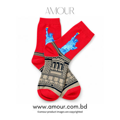 Statue of Liberty Socks II SS-17