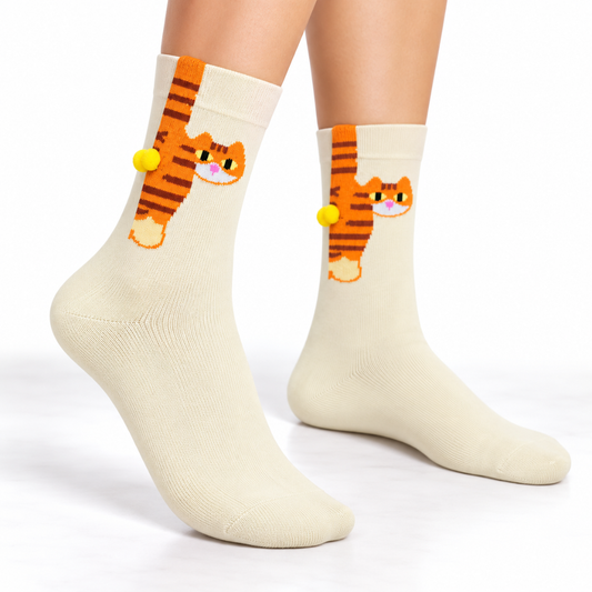 Cat Jingle Egg Socks II SS-02