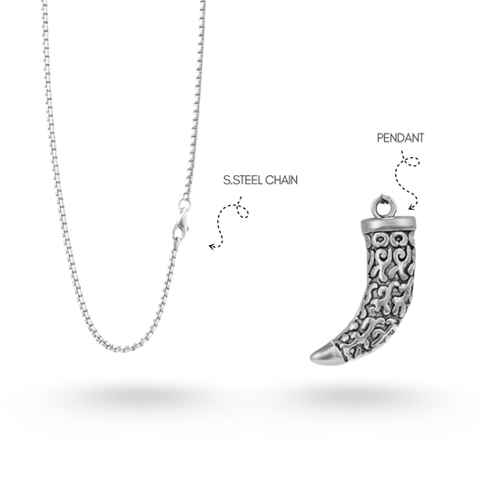 Tiger Teeth Pendant (SILVER)